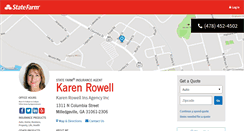 Desktop Screenshot of karenrowell.com